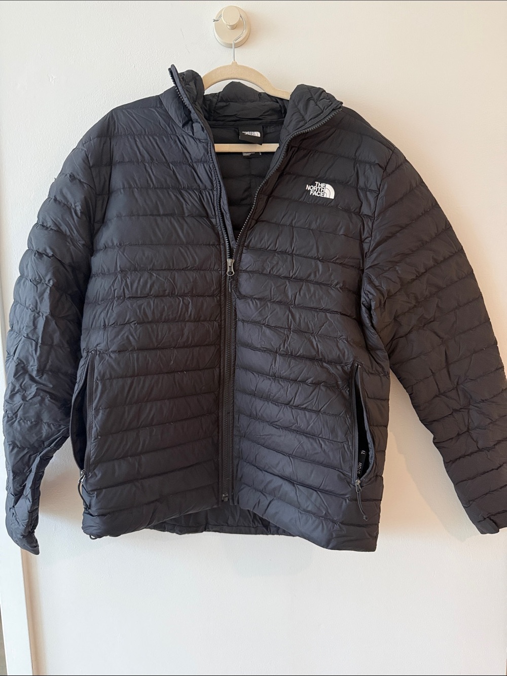 The North Face Men's Black Quilted Packable Puffer Jacket